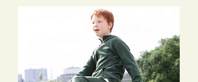 PDP6 - KIDS ULTRA STRETCH DRY SWEAT FULL-ZIP HOODIE