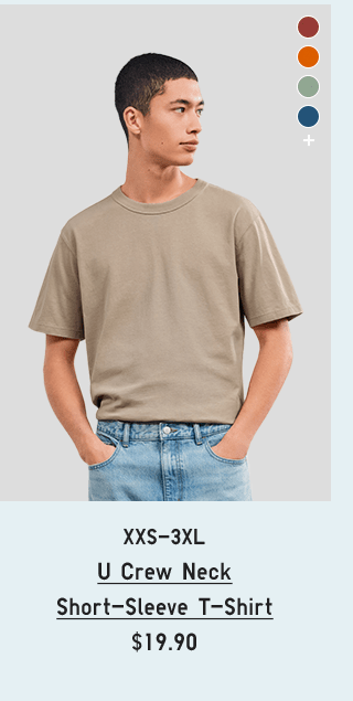 PDP2 - U CREW-NECK SHORT SLEEVE T-SHIRT