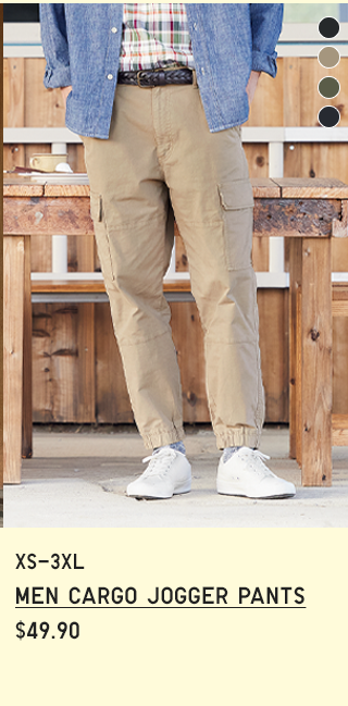 PDP4 - MEN CARGO JOGGER PANTS