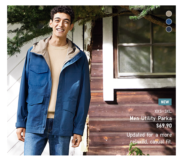 PDP5 - MEN UTILITY PARKA