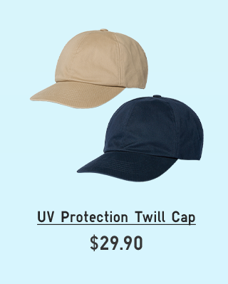 PDP12 - UV PROTECTION TWILL CAP