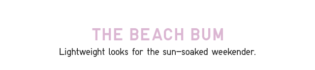 HEADER 3 - THE BEACH BUM