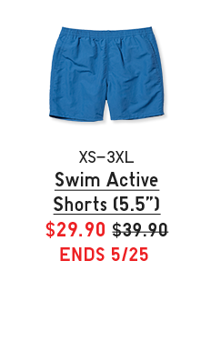 PDP16 - MEN SWIM ACTIVE SHORTS 5.5 INCHES