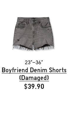PDP7 - WOMEN BOYFRIEND DENIM SHORTS