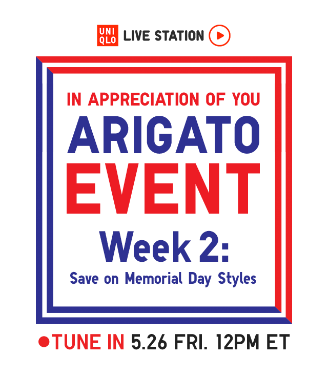 BANNER 2 - LIVE STATION. TUNE IN 5.26 12 PM ARIGATO EVENT WEEK 2.
