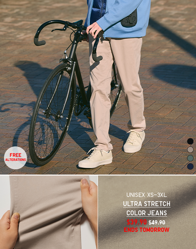 PDP3 - UNISEX ULTRA STRETCH COLOR JEANS