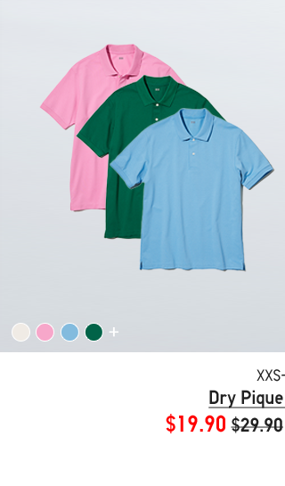 PDP1 - MEN DRY PIQUE POLO SHIRT