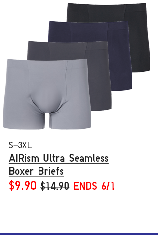 PDP8 - MEN AIRISM ULTRA SEAMLESS BOXER BRIEFS