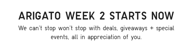 SUB - ARIGATO WEEK 2 STARTS NOW.