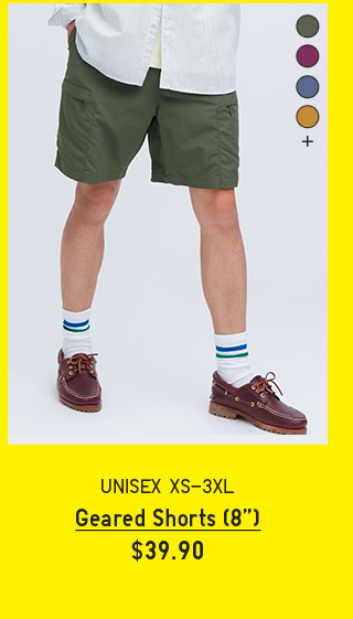 PDP10 - MEN GEARED SHORTS