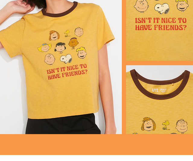 PDP4 - WOMEN LOVE, SUNSHINE, AND PEANUTS GRPAHIC T-SHIRT