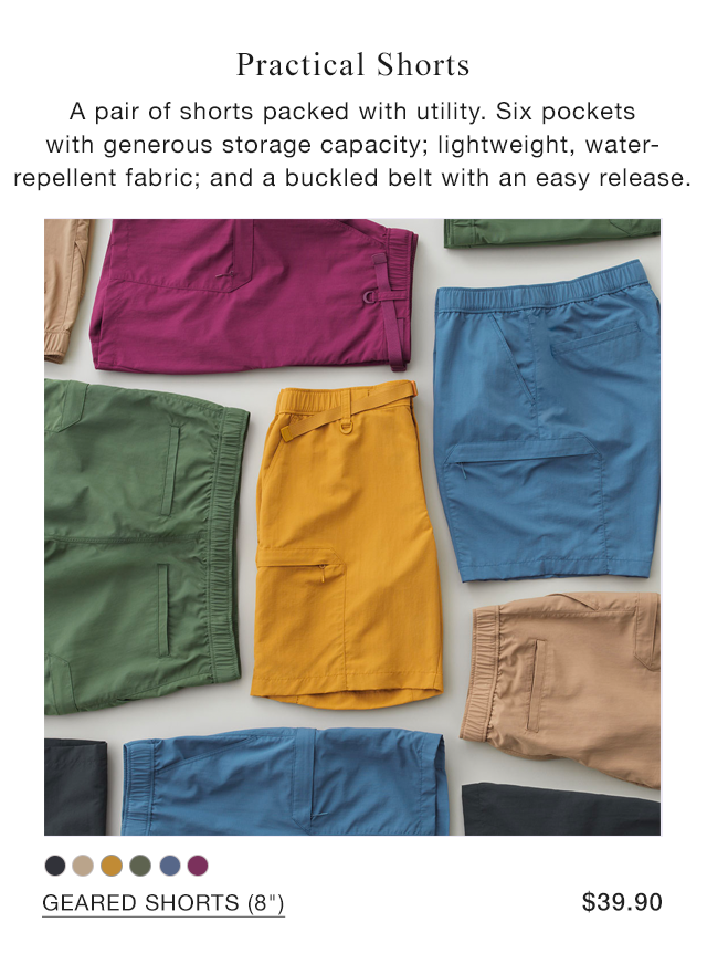 PDP1 - GEARED SHORTS 8 INCHES