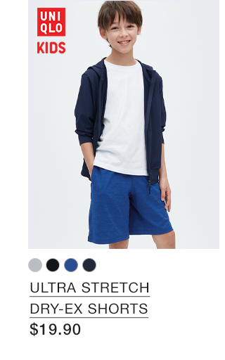 PDP 5 - KIDS ULTRA STRETCH DRY-EX SHORTS