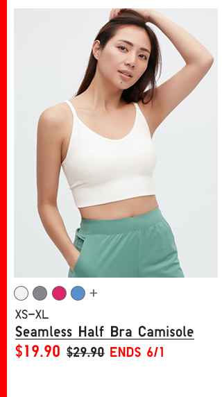 PDP2 - WOMEN SEAMLESS HALF BRA CAMISOLE