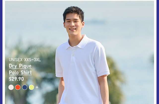 PDP4 - MEN DRY PIQUE POLO SHIRT