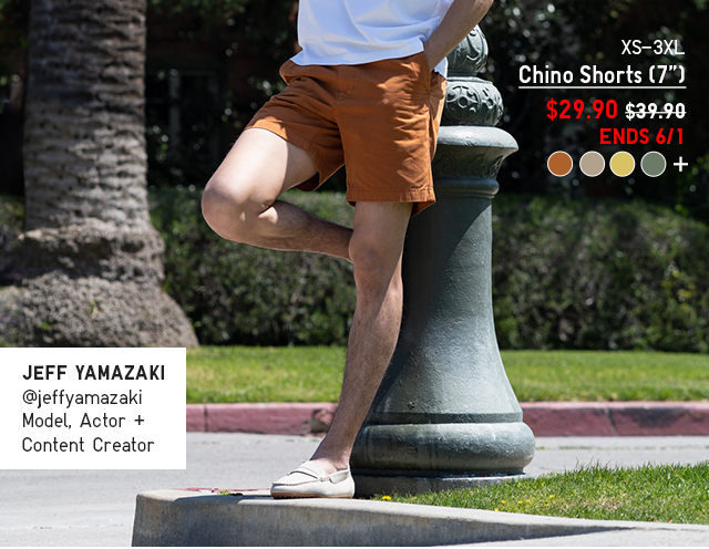 HERO 2 - MEN CHINO SHORTS