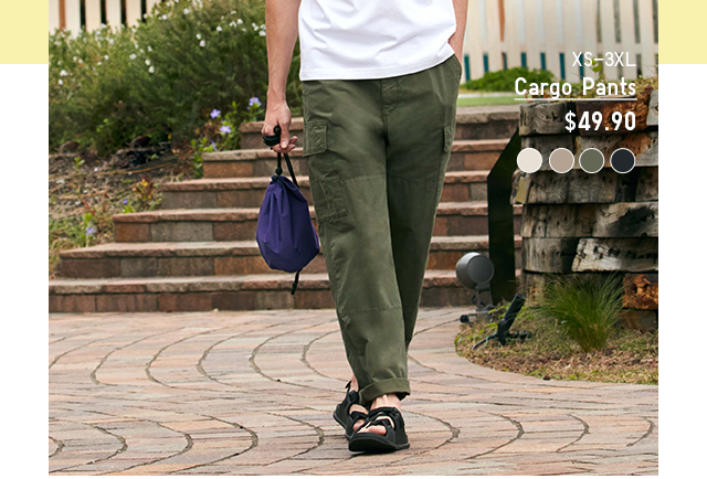 PDP7 - MEN CARGO PANTS