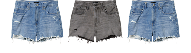 PDP12 - WOMEN BOYFRIEND DENIM SHORTS (DAMAGED)