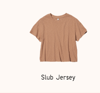 T-SHIRT - SLUB JERSEY