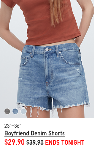 PDP5 - WOMEN BOYFRIEND DENIM SHORTS