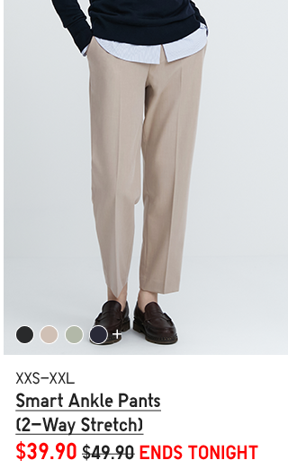 PDP6 - WOMEN SMART ANKLE PANTS (2-WAY STRETCH)