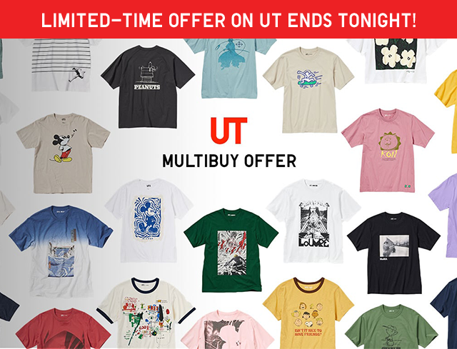 BANNER 1 - UT MULTIBUY OFFER ENDS TONIGHT