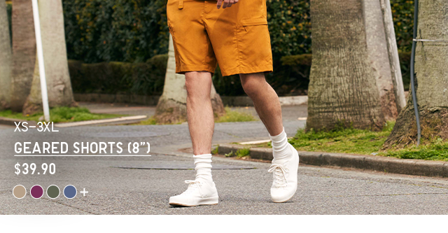 PDP5 - MEN GEARED SHORTS 8 INCHES