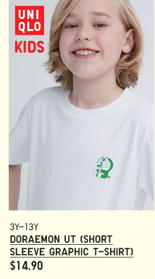 PDP2 - KIDS DORAEMON UT (SHORT SLEEVE GRAPHIC T-SHIRT)