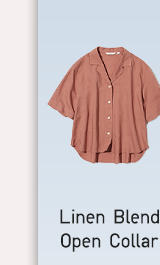 CTA 4 - LINEN BLEND OPEN COLLAR
