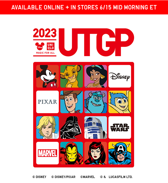 BANNER 2 - AVAILABLE ONLINE AND IN STORES 6/15 MID MORNING ET 2023 UTGP