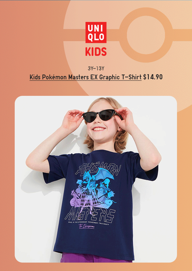 PDP5 - ADULT POKEMON MASTER'S EX GRAPHIC T-SHIRT