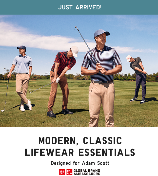 HERO - JUST ARRIVED! MODERN, CLASSICS LIFEWEAR ESSENTIALS. DESIGNED BY ADAM SCOTT.