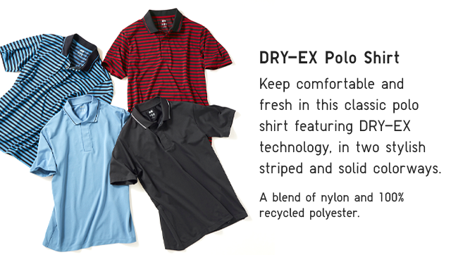 PDP1 - MEN DRY-EX POLO SHIRT