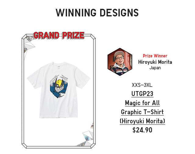 PDP1 - UTGP23 MAGIC FOR ALL GRPAHIC T-SHIRT (HIROYUKI MORITA)