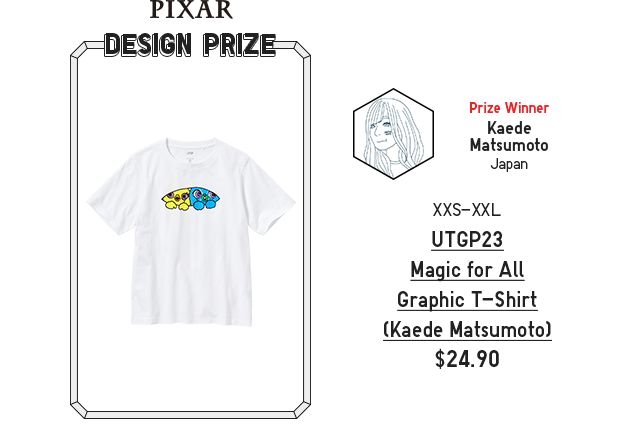 PDP3 - UTGP23 MAGIC FOR ALL GRPAHIC T-SHIRT (KAEDE MASTUMOTO)