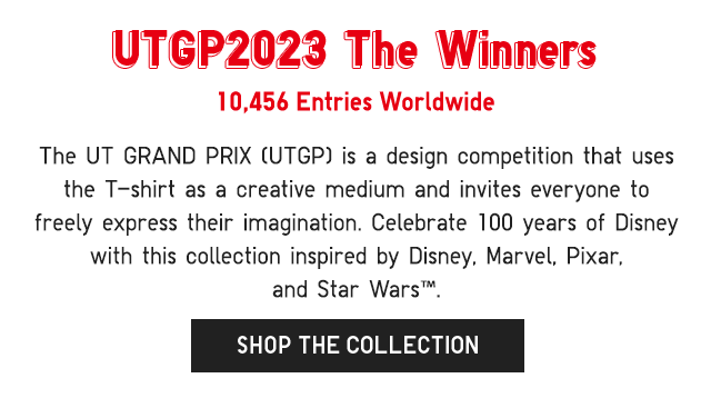 SUB - UTGO2023 THE WINNERS. SHOP THE COLLECTION.