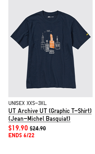 PDP7 - UNISEX JEAN MICHEL BASQUIAT GRAPHIC T-SHIRT