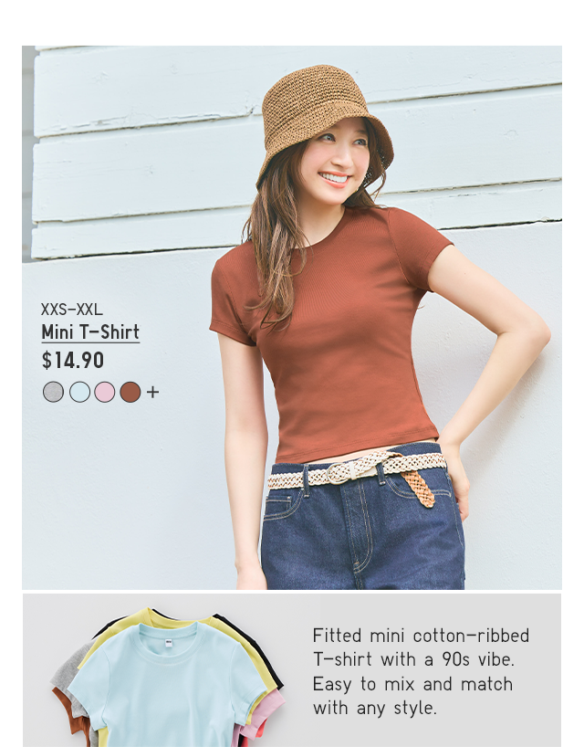 PDP7 - WOMEN MINI T-SHIRT