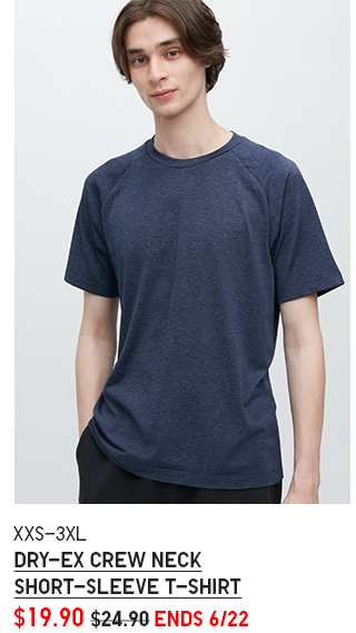 PDP 7 - DRY-EX CREW NECK S/S T-SHIRT