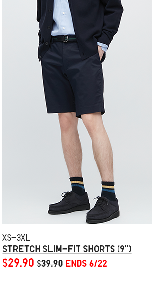 PDP 8 - STRETCH SLIM-FIT SHORTS 9