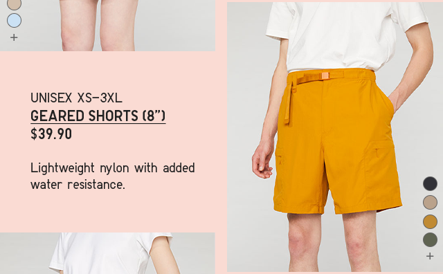 PDP4 - UNISEX GEARED SHORTS