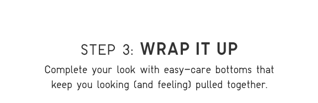 HEADER 3 - WRAP IT UP