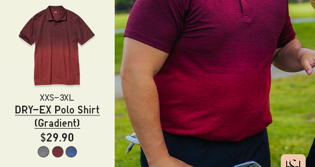 PDP 8 - DRY-EX POLO SHIRT GRADIENT