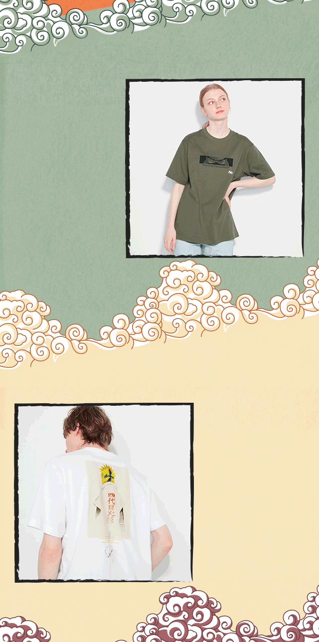 PDP 2 - NARUTO GRAPHIC T-SHIRT GREEN/ WHITE