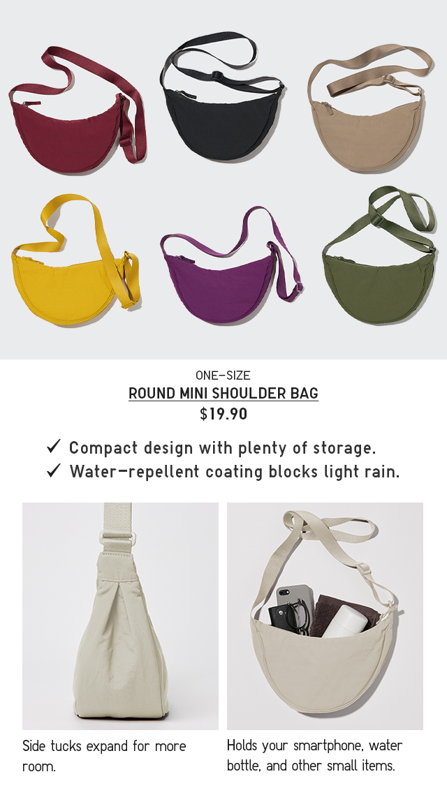 PDP 1 - ROUND MINI SHOULDER BAG