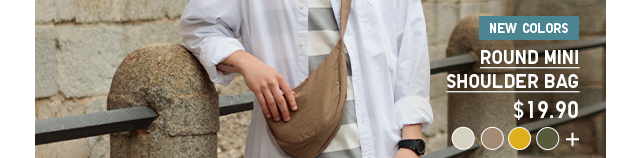 PDP 6 - ROUND MINI SHOULDER BAG