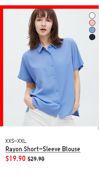 PDP 3 - W RAYON S/S BLOUSE
