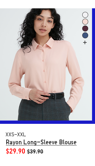 PDP 4 - W RAYON L/S BLOUSE