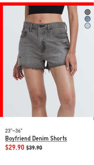 PDP 5 - W BOYFRIEND DENIM SHORTS