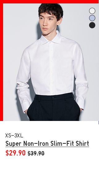 PDP 9 - M SUPER NON-IRON SLIM-FIT SHIRT